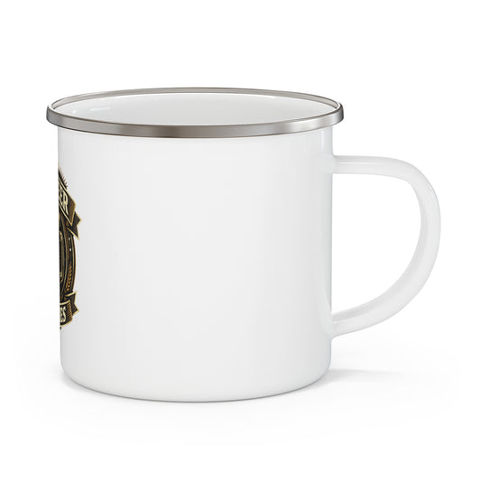 Cold Beer Good Times Enamel Mug