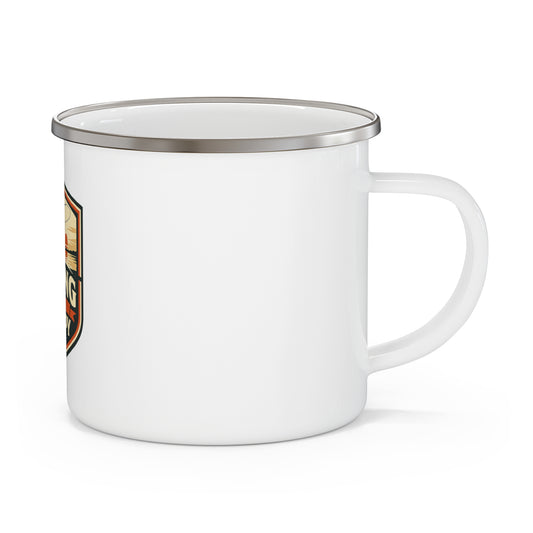 Fishing Is My Therapy Enamel Mug