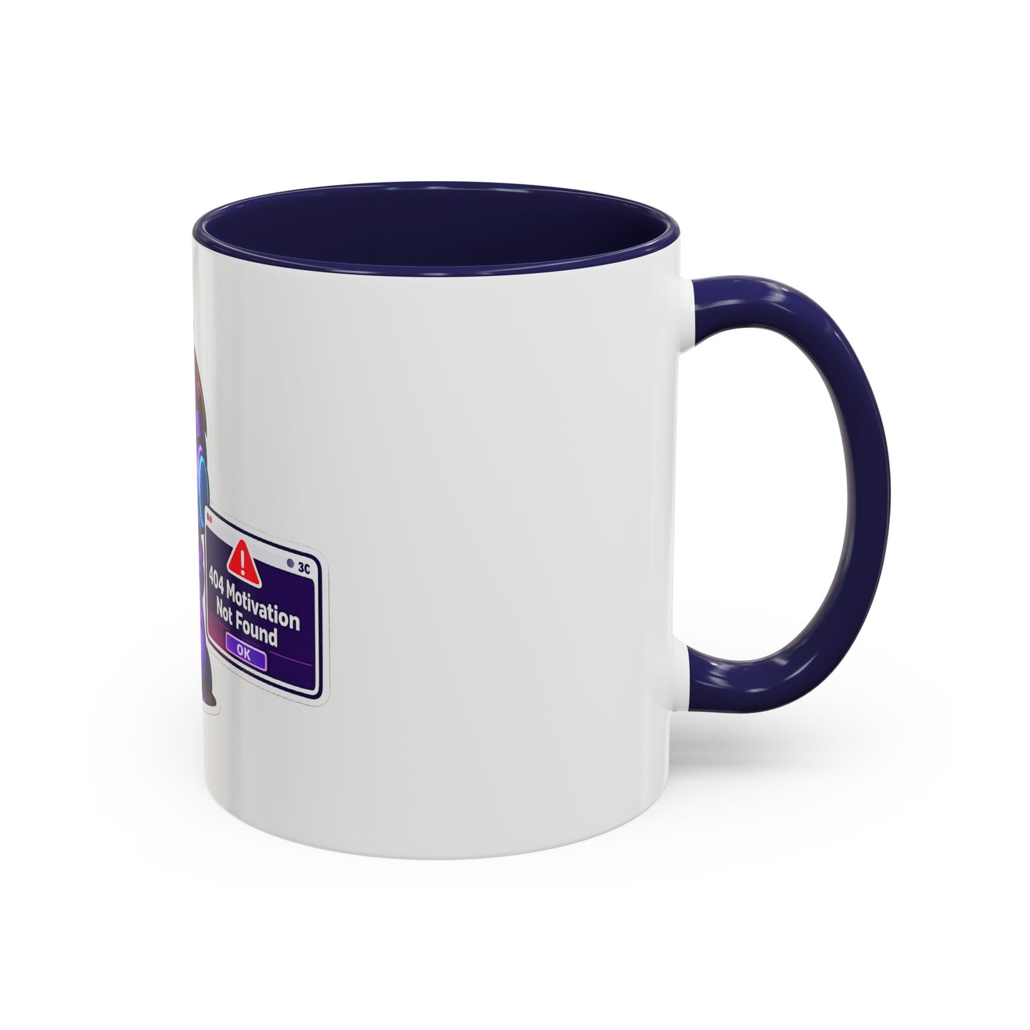 '404 Motivation Not Found' Mug