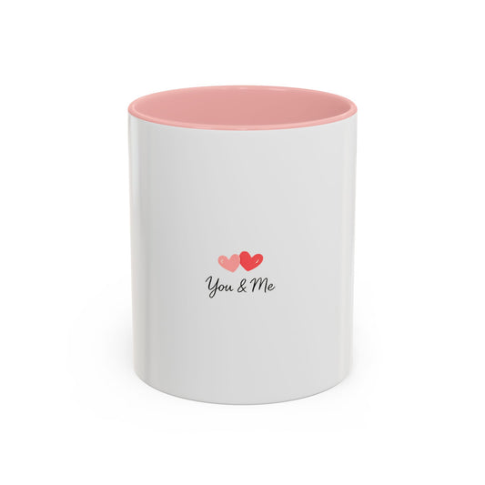 You & Me Minimalist Mug