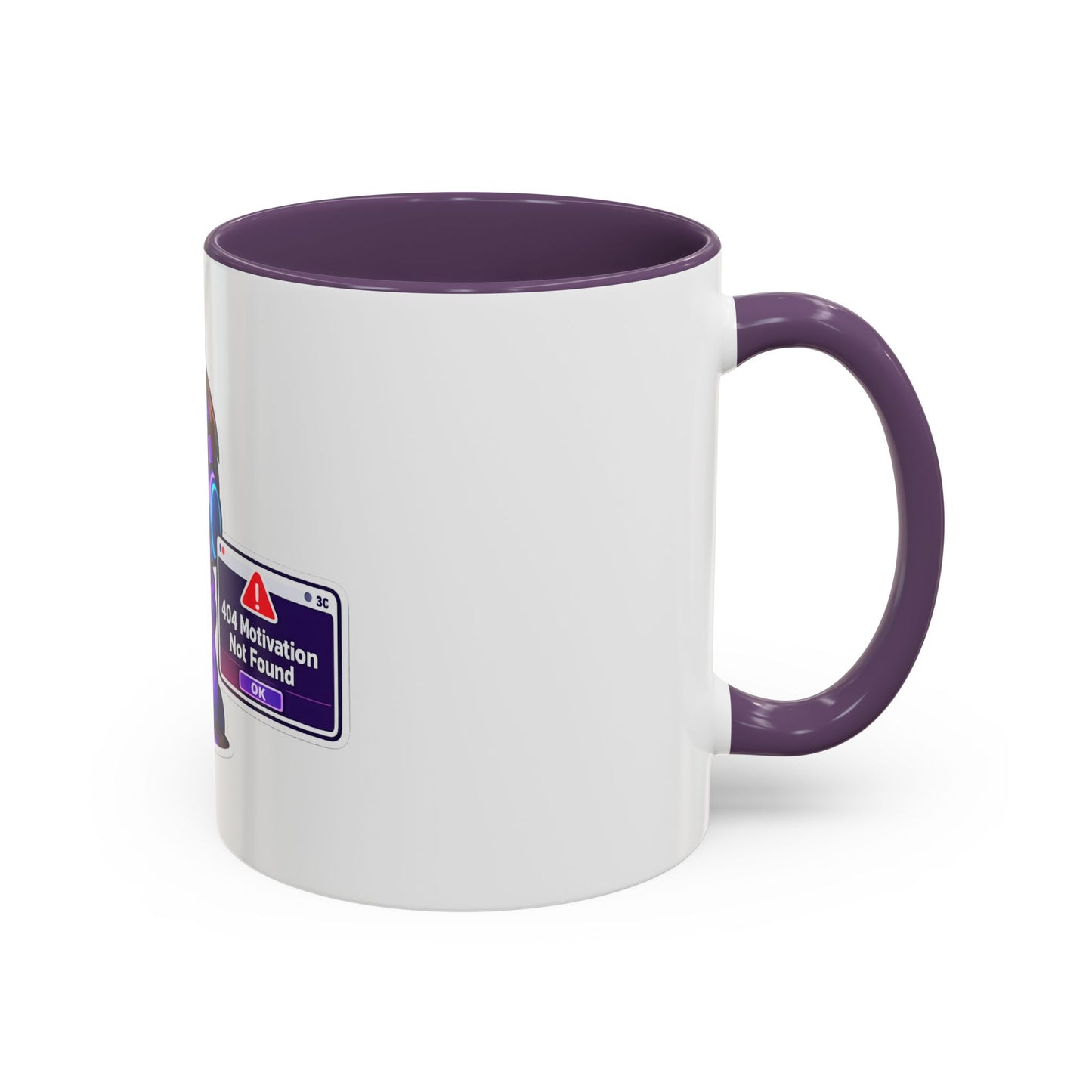 '404 Motivation Not Found' Mug