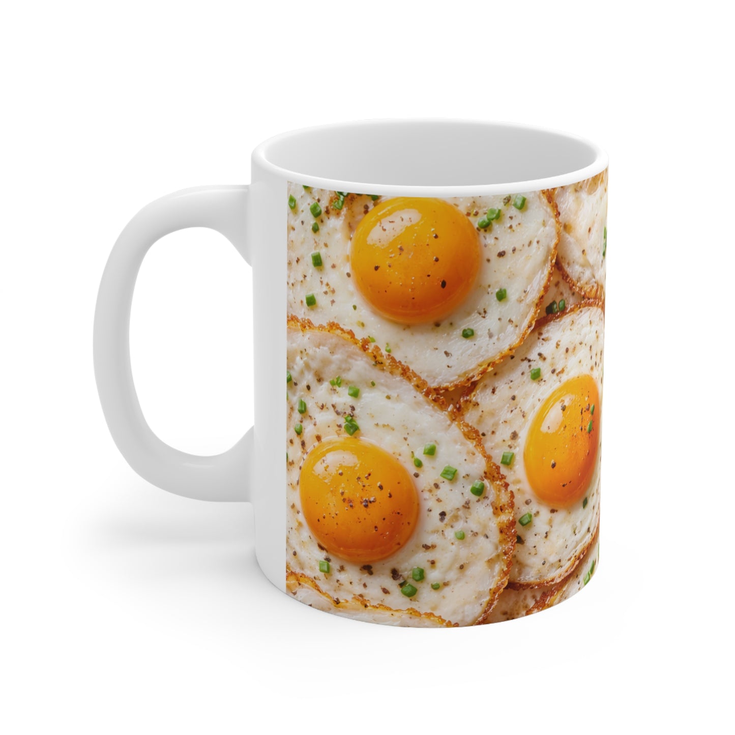 Fried Egg Pattern Mug