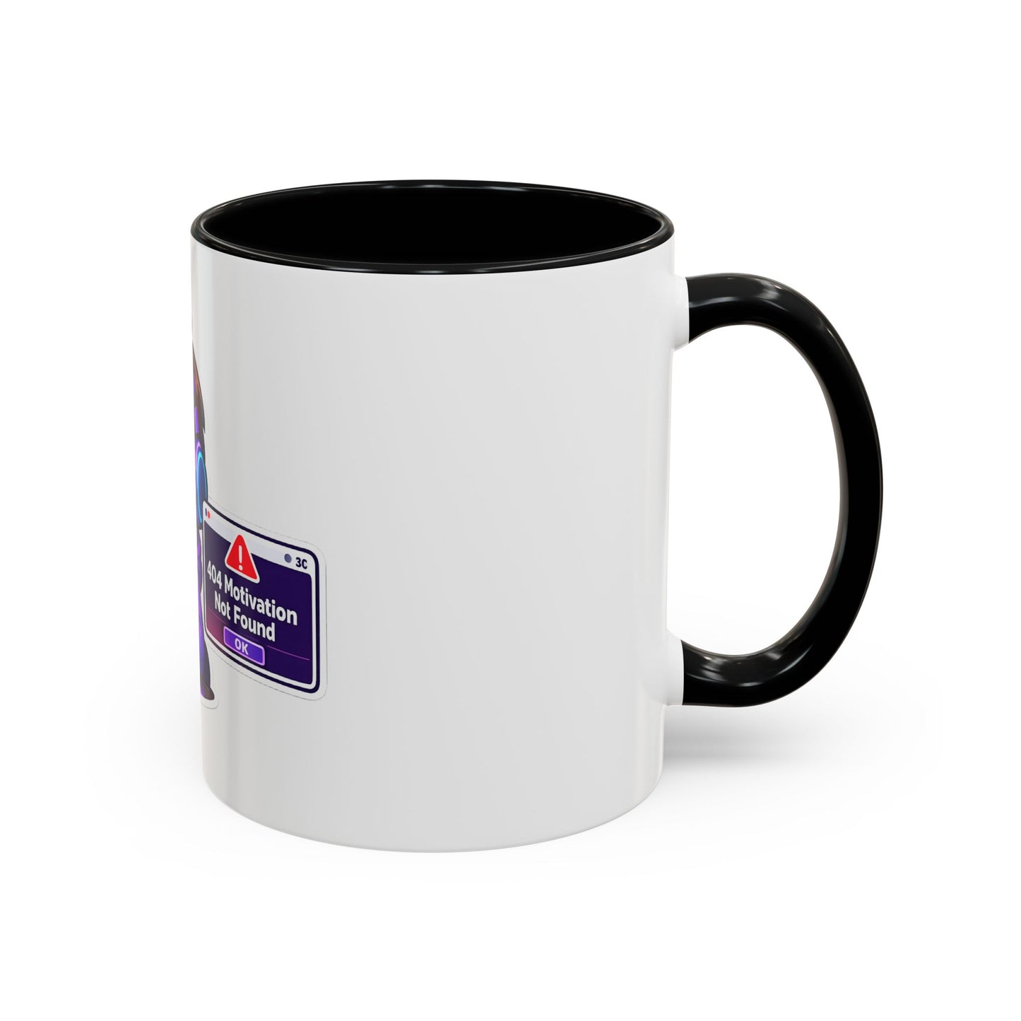 '404 Motivation Not Found' Mug