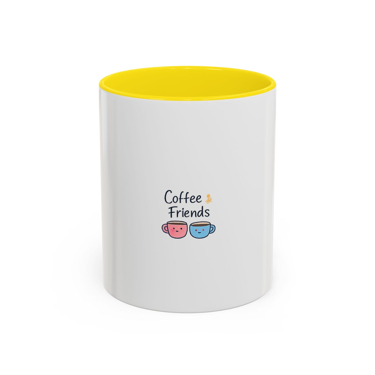 Coffee Friends Minimalist Mug