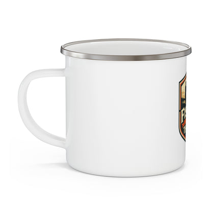 Fishing Is My Therapy Enamel Mug