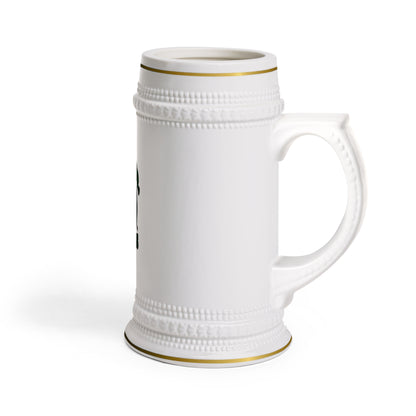 Kaltes Bier, gute Zeiten, Bierkrug