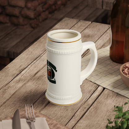 Kaltes Bier, gute Zeiten, Bierkrug