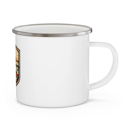 Fishing Is My Therapy Enamel Mug