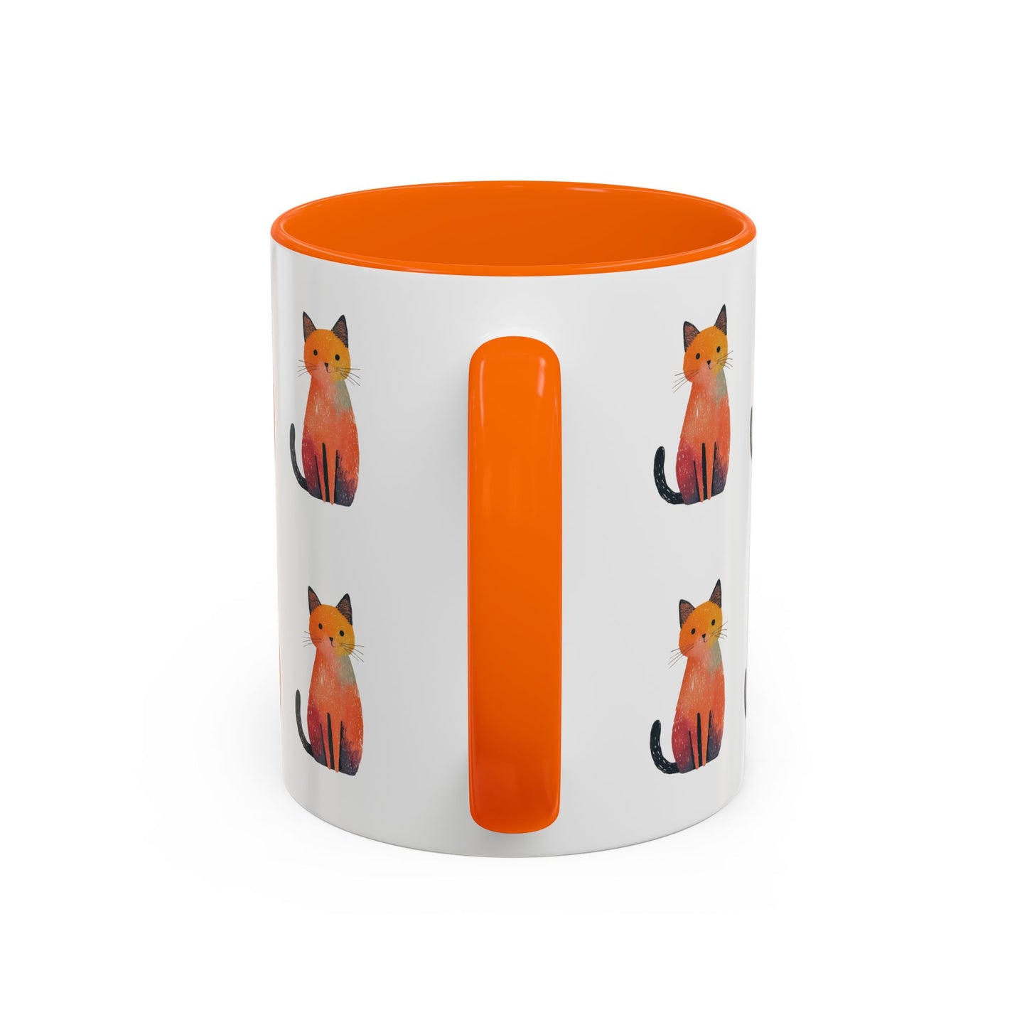 Cute Watercolor Fox Pattern Mug